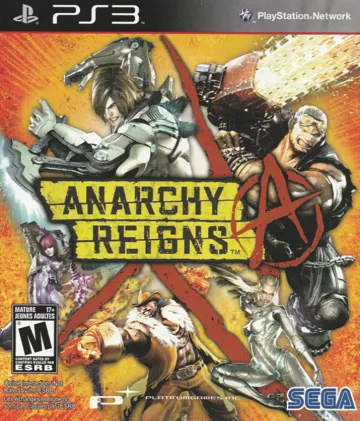 Anarchy Reigns (USA) box cover front